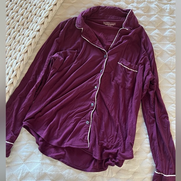 Victoria's Secret Modal Purple Pajama Set Medium - Picture 3 of 6